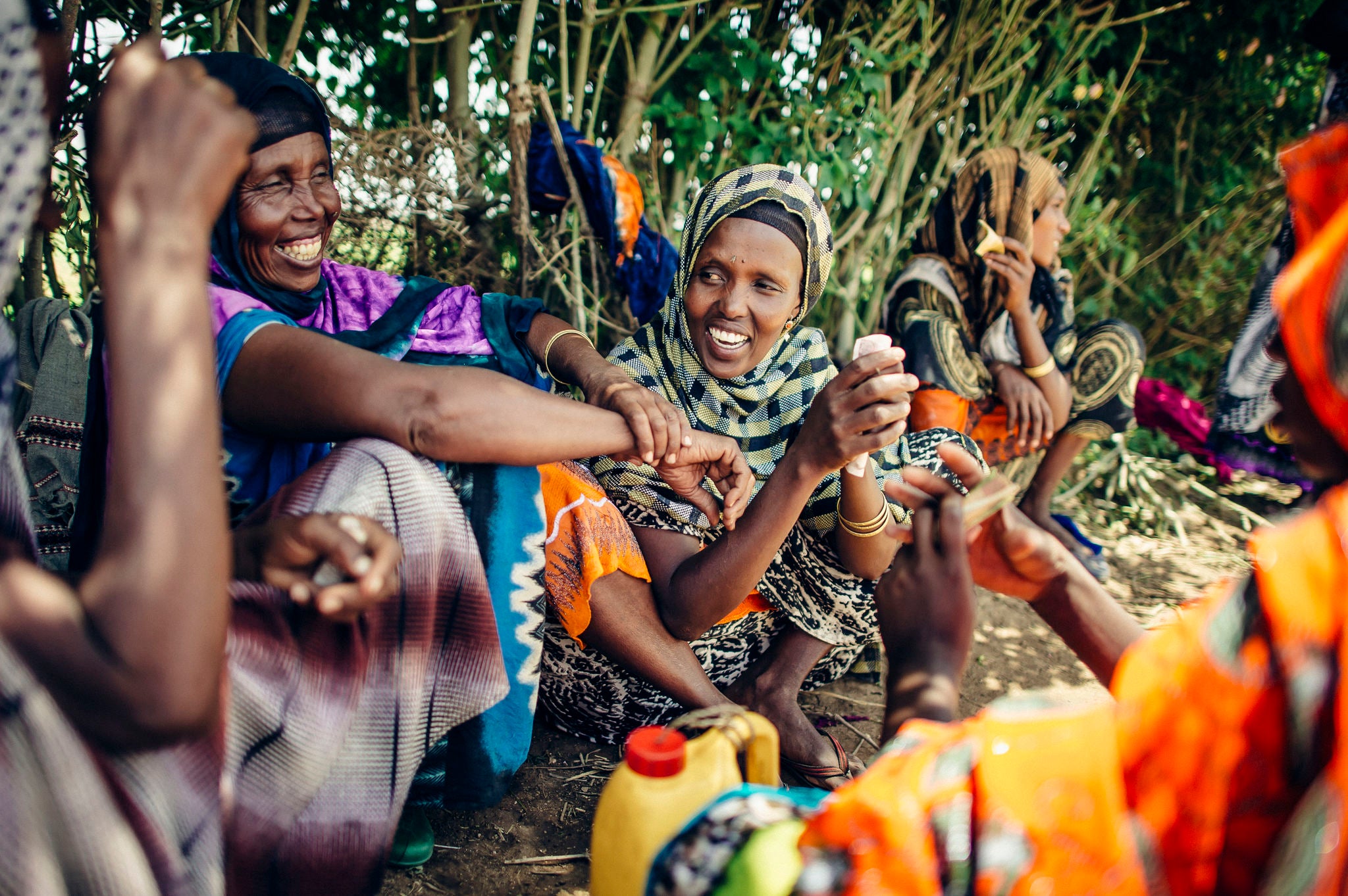 Image: A group of smiling women in Ethiopia