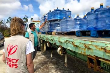 Prosper global water distribution in the bahamas after hurricane dorian