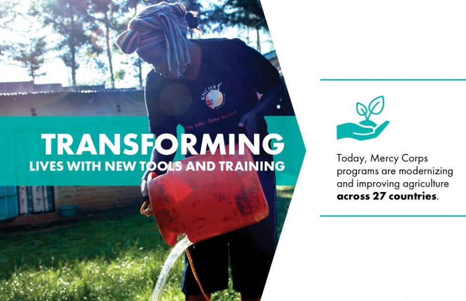 Transforming lives with new tools and training. Today, Prosper Global programs are modernizing and improving agriculture across 27 countries.