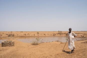 “It gave us hope that we can grow diverse crops,” said Ramadan, a farmer standing along the Kalahoot canal that provides reliable water to crow produce.