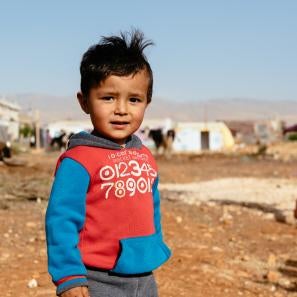 Young boy in lebanon