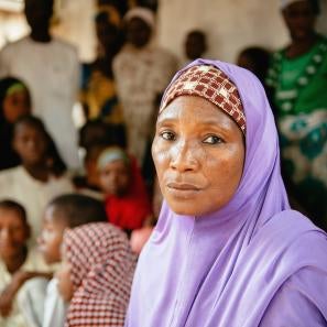 Boko haram widow in community setting